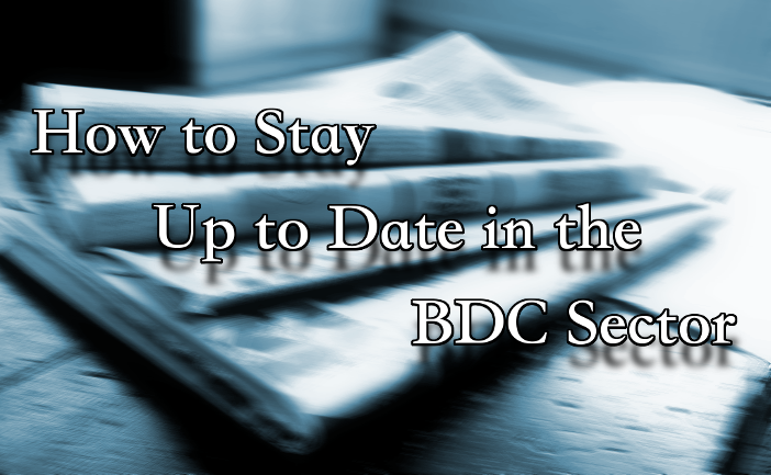 How to Stay Up to Date in the BDC Sector